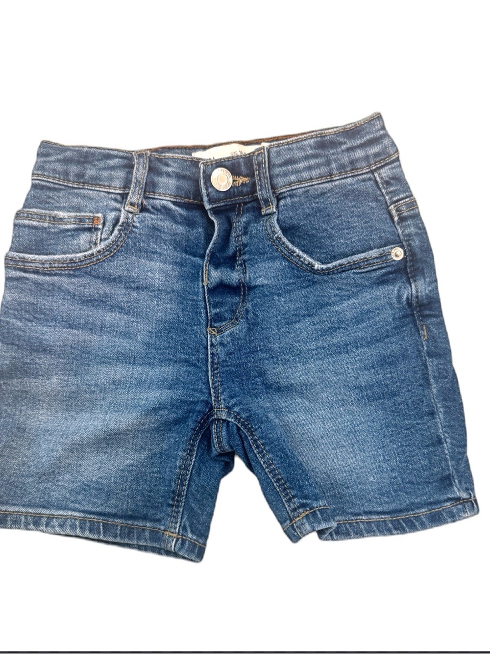 Zara Kids Dark Blue Denim Shorts